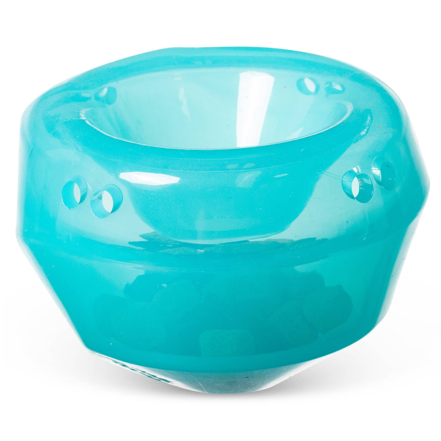 Totally Pooched Stuff'n Wobble Ball Teal 5" x 3.5"